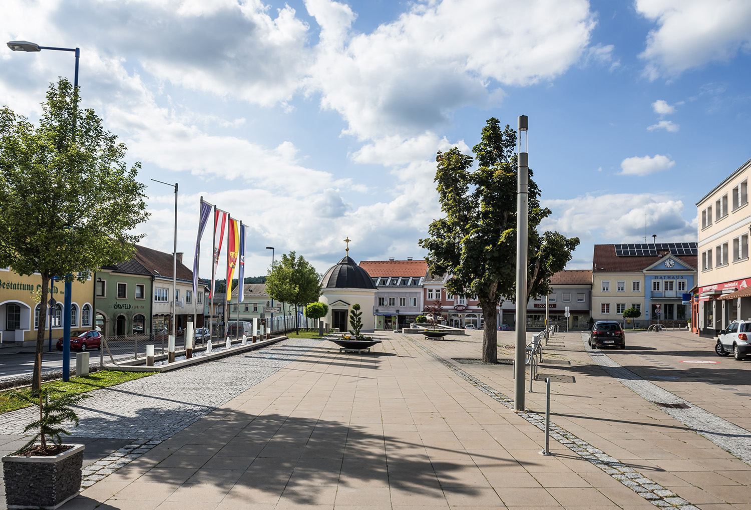 Weg ins Zentrum